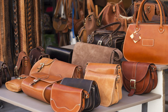 Leather bags & wallets