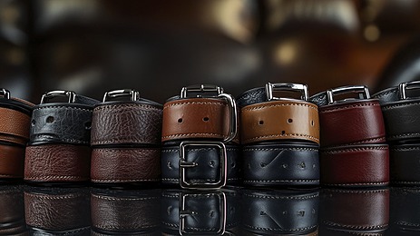 Leather Belts & Accessories