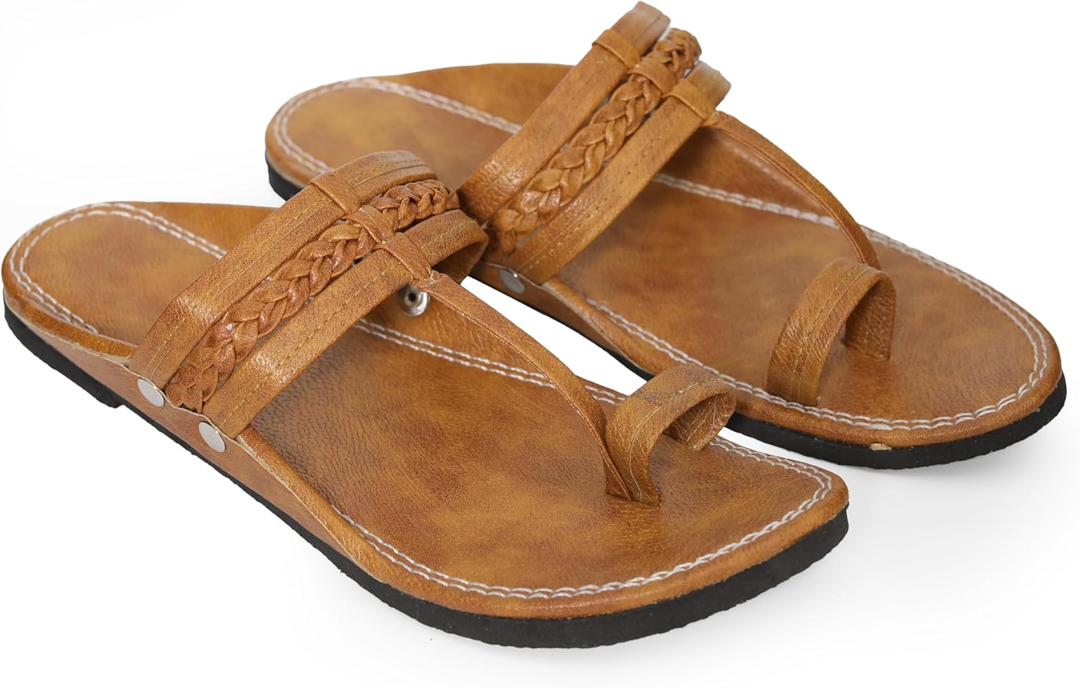 Leather chappals
