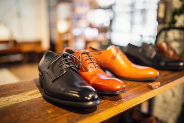 Leather shoes